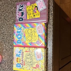 3 Dork Diarie Books